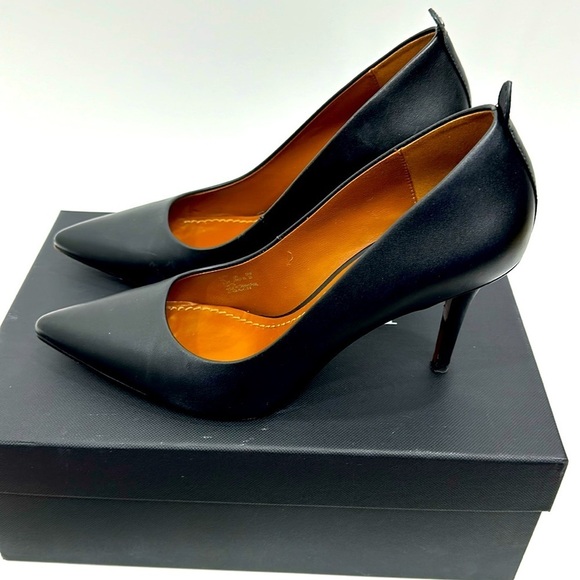 Coach Waverly 85 MM black Pumps size 8.5 B - Picture 1 of 11